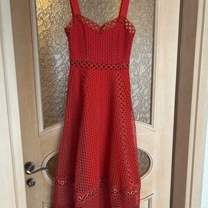 Red dress Maje (S)